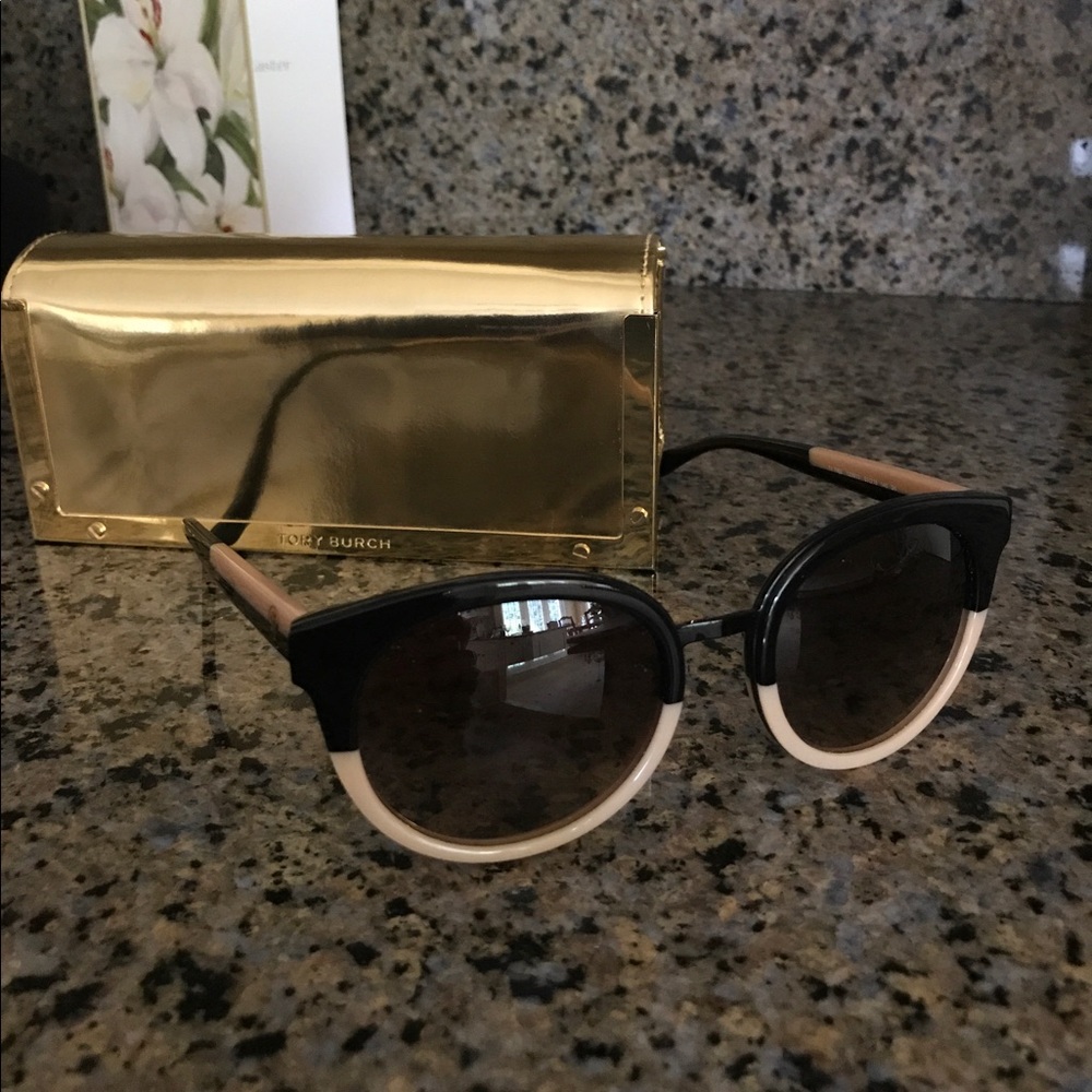 Tory Butch Two Tone Electric Sunglasses