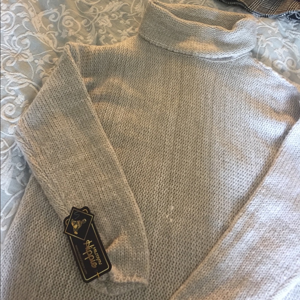 military hippie turtle neck
