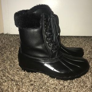 Steve Madden Black TSTORM Boots