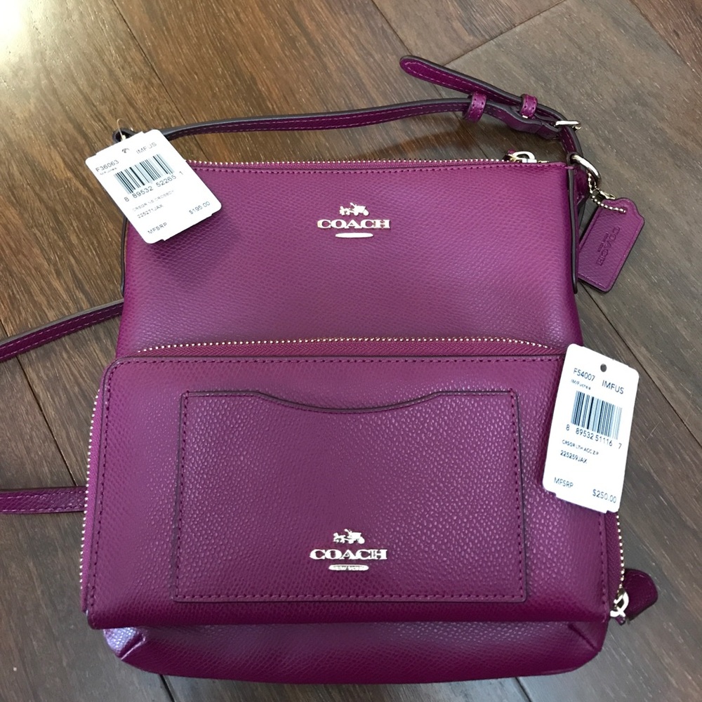 NWT Gorgeous Coach Crossbody & Wallet