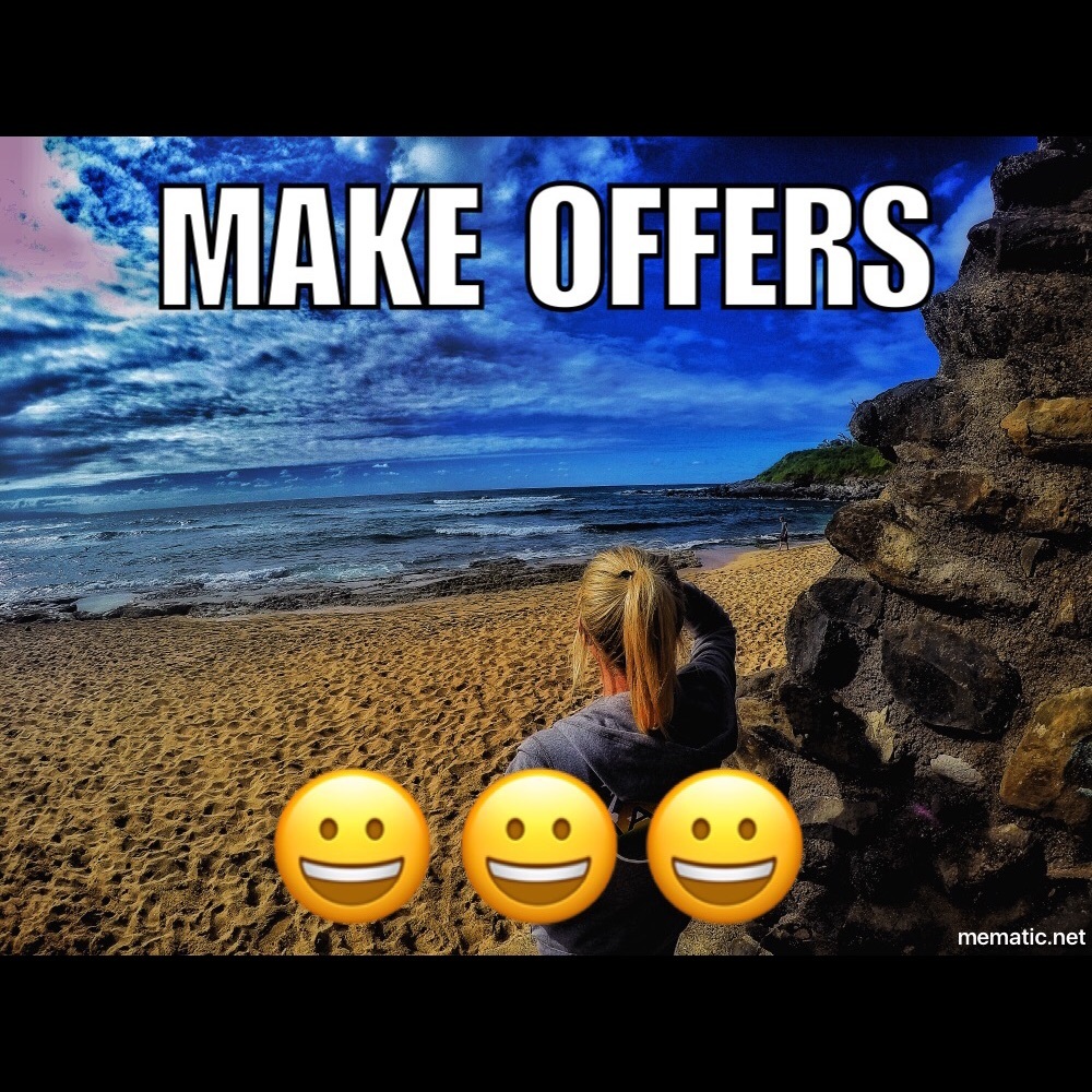 Open to offers!