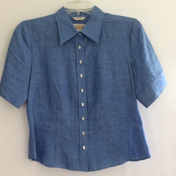 Talbots Tops - 😍Talbots Irish Linen Blouse😍