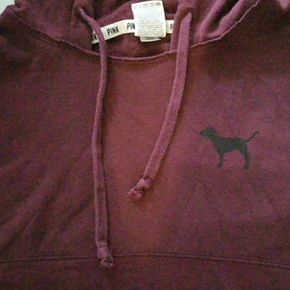 HTF* vs pink maroon cheetah tunic - Picture 7 of 8
