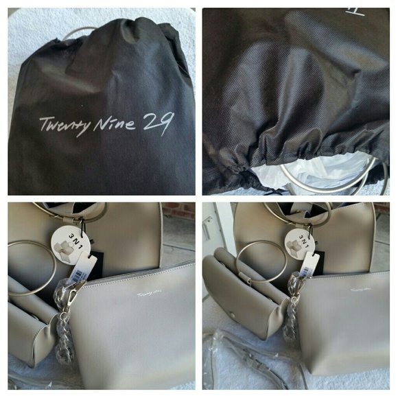 HOST PIC💕LAST ONE 3 IN 1 PURSE TRIO BROWN - Picture 6 of 8