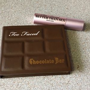 Too Faced Chocolate Bar & Mascara Bundle. NEW!