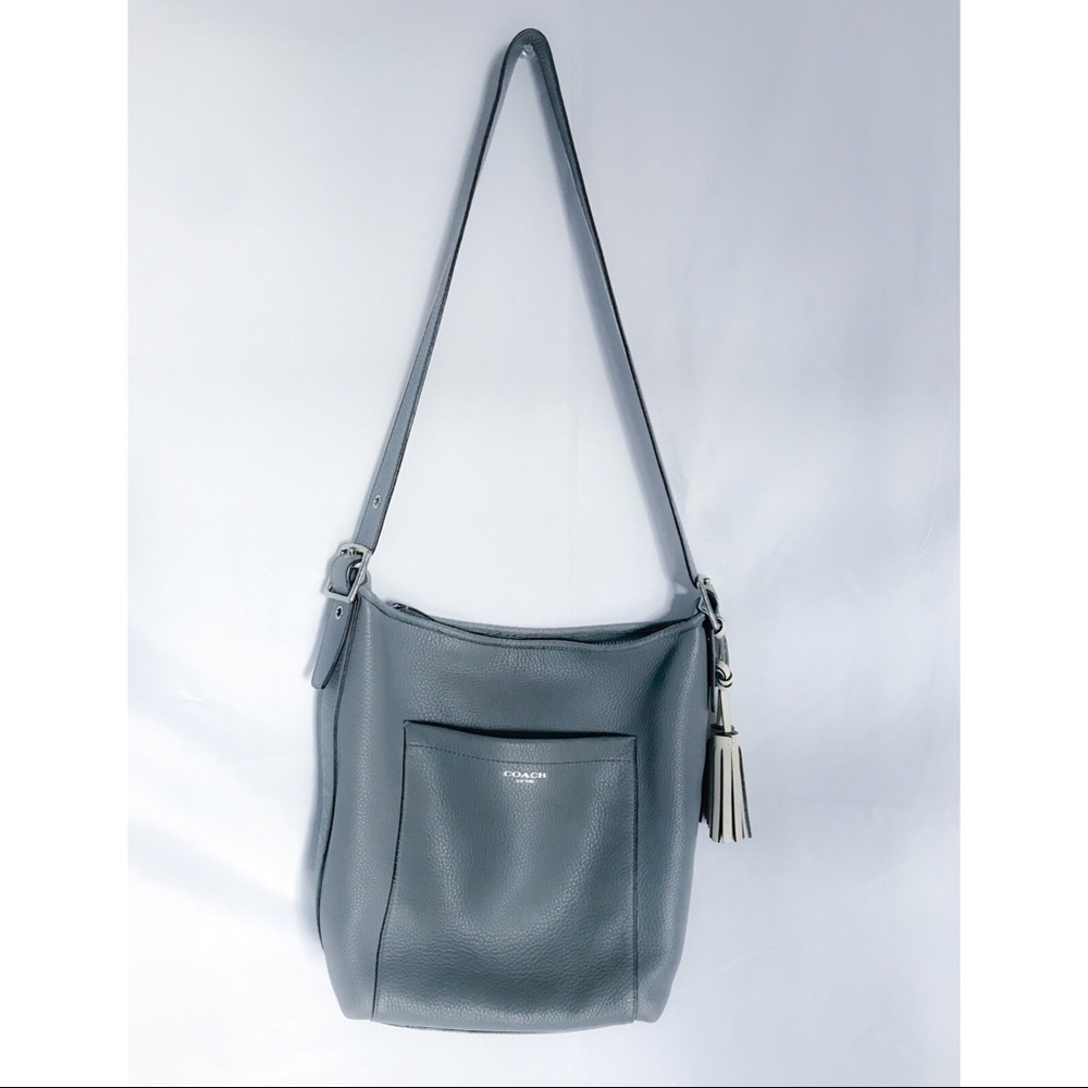 COACH Pebbled Leather Duffle Hobo