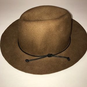 Brown Wool Hat