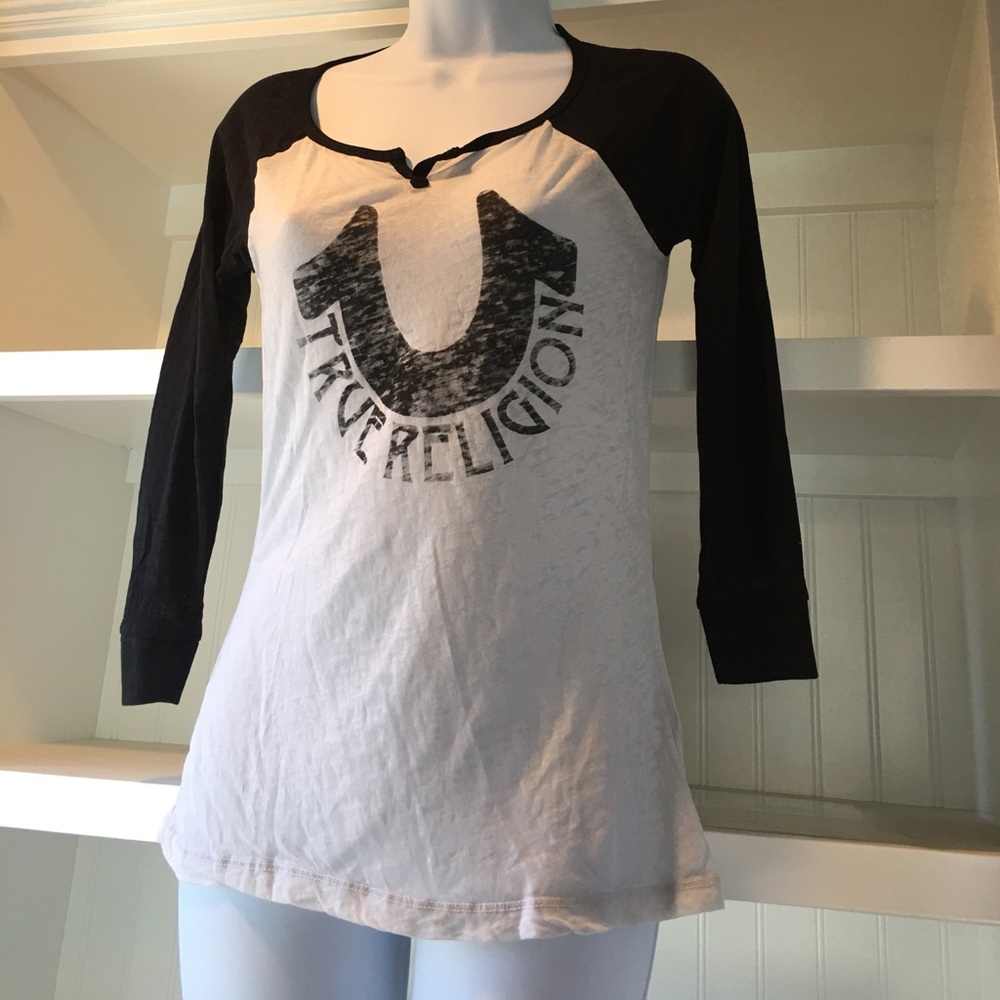 TRUE RELIGION "Burnout Tee"
