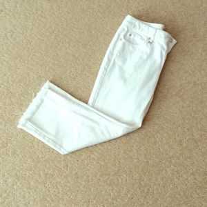Michael Kors White Denim Capris