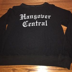 Hangover Central Printed WILDFOX SWEATSHIRT