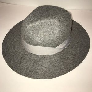 Heather Gray Floppy Hat