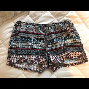 Tribal Print Foley Shorts