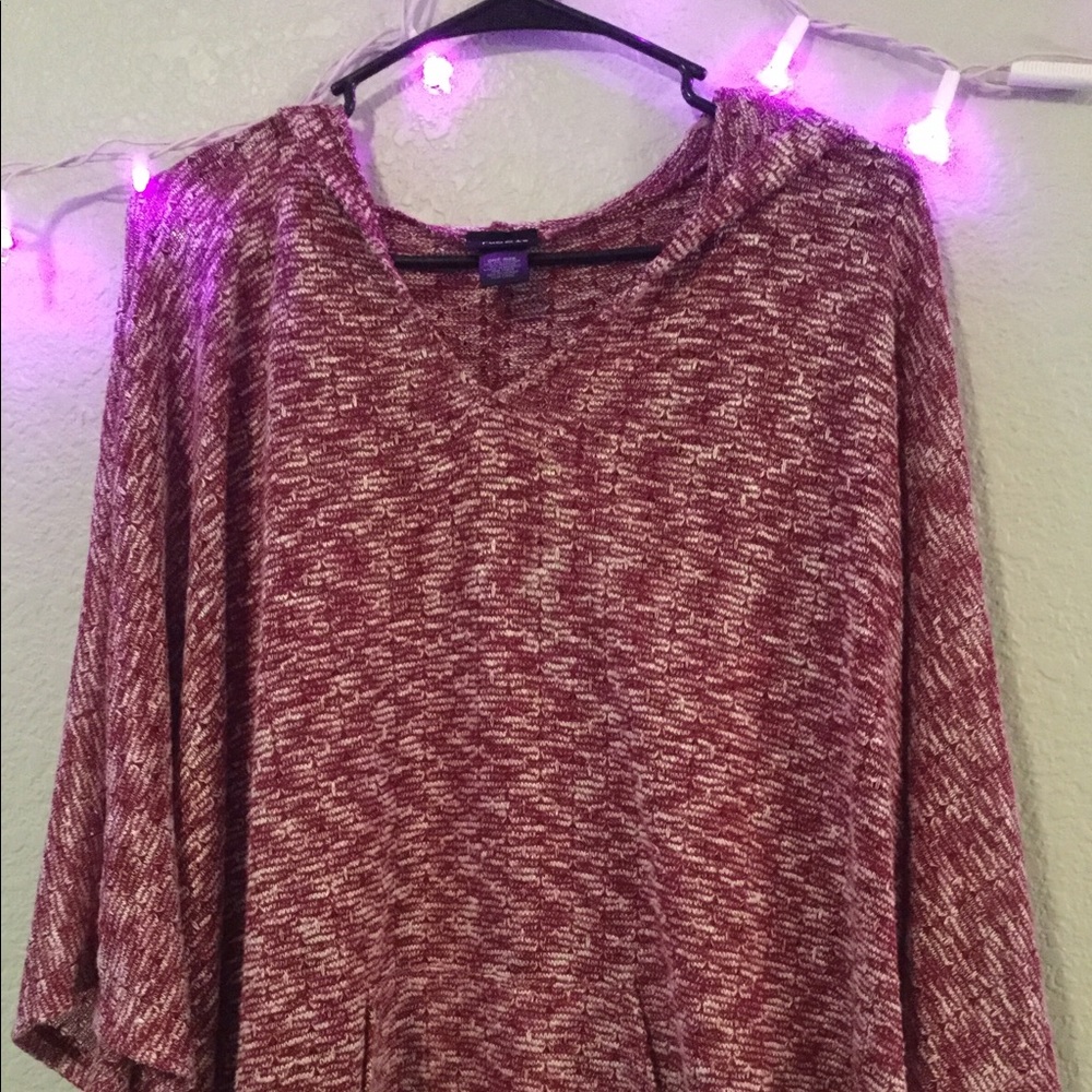 Rue 21 light weight poncho!