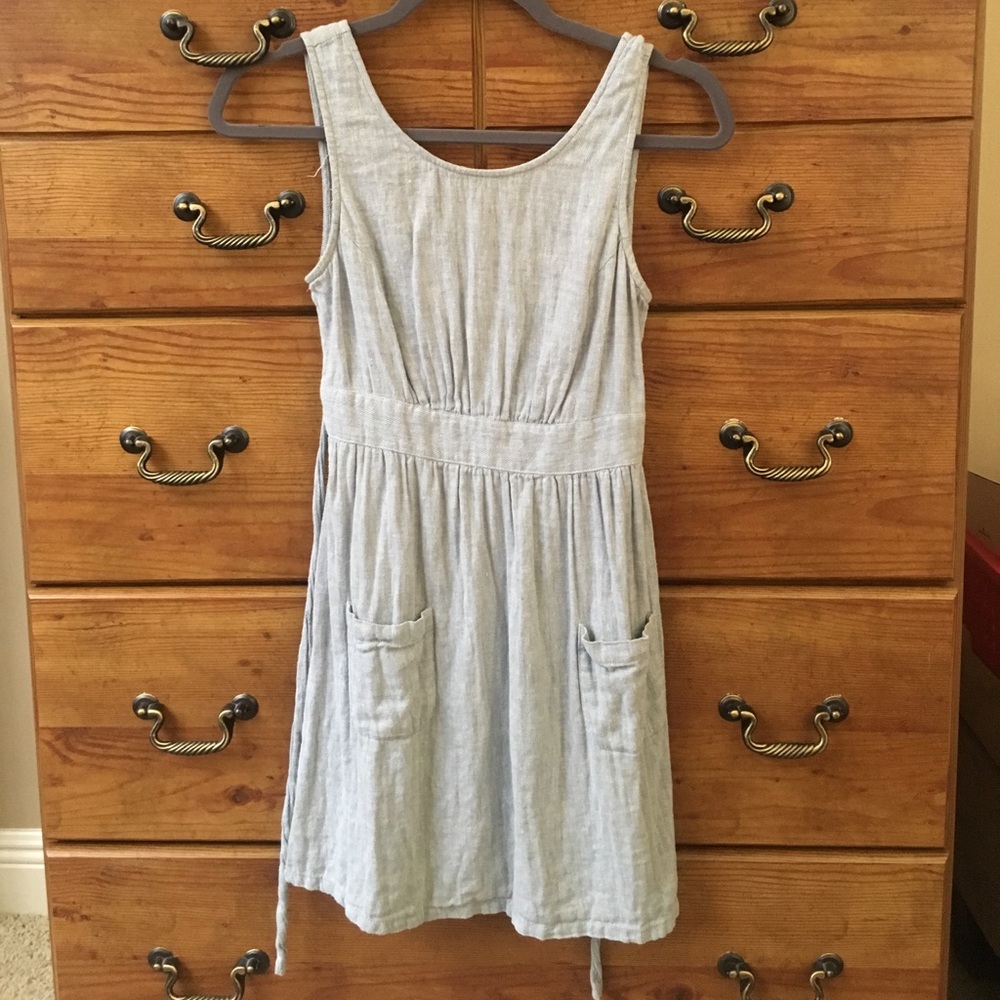 Urban Outfitters Linen/Cotton Sundress