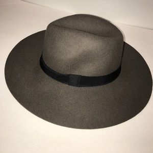 Gray Wool Hat
