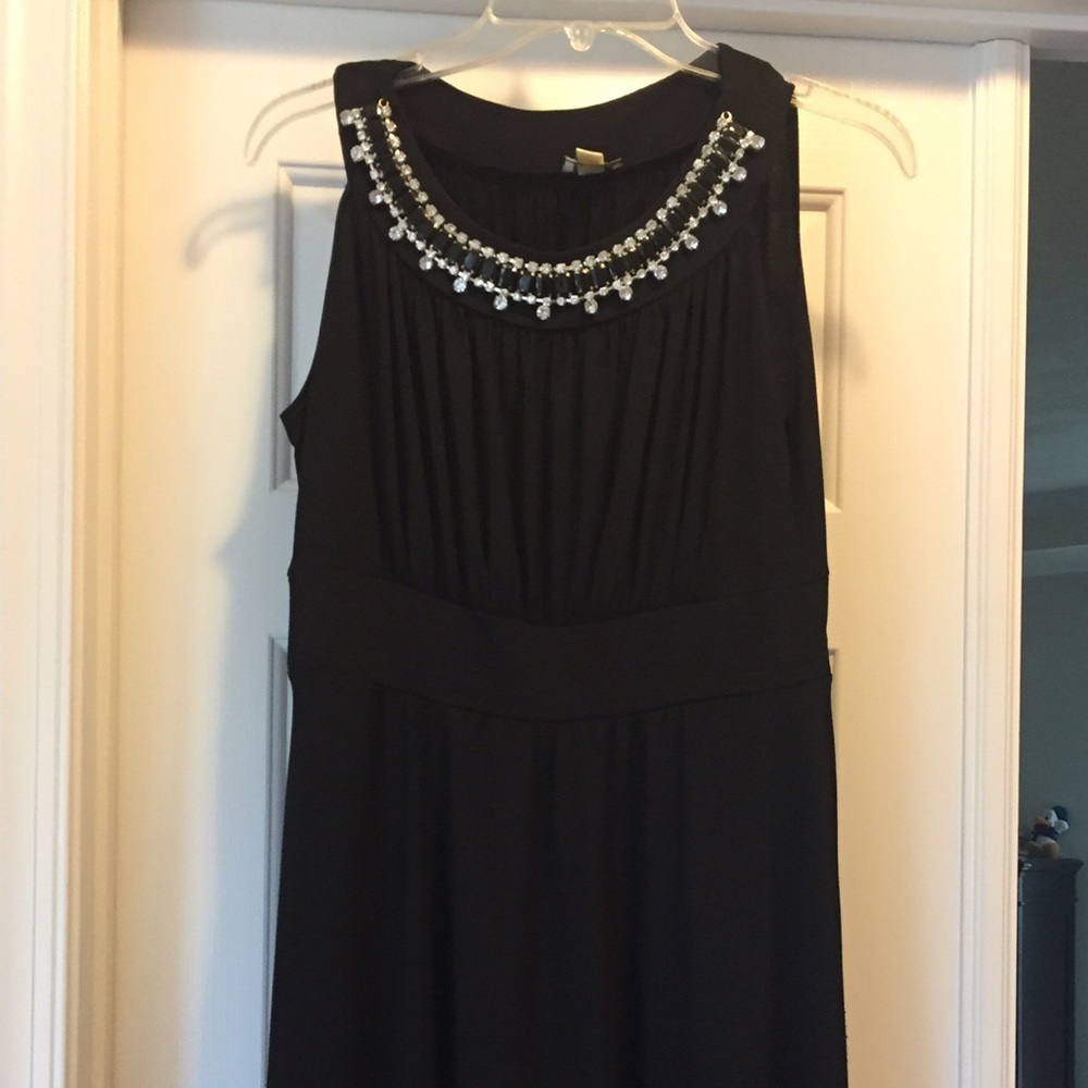Black Floor length formal gown
