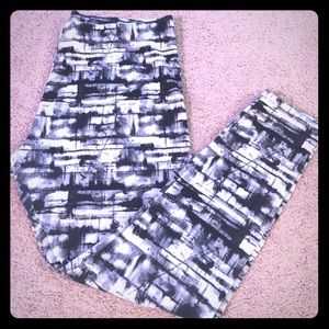 Faded Glory Print Leggings