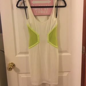 Bebe addiction neon dress