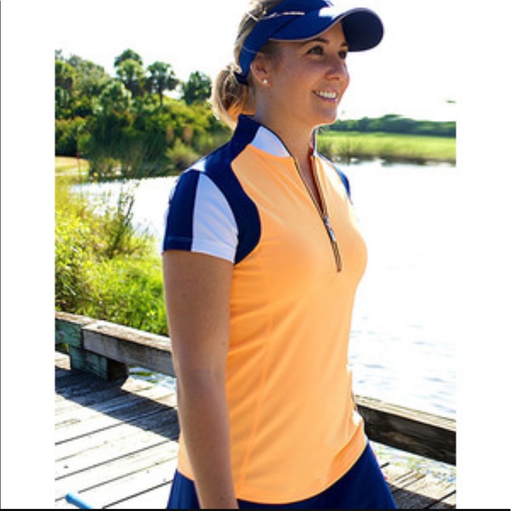 BeautifulJoFit Ladies Short Sleeve Oracle Golf Top
