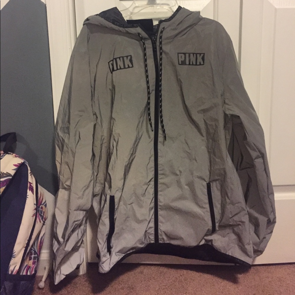 VS Pink reflective anorak. Limited edition