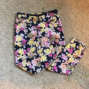 Cartonnier floral Charlie pants (Anthropologie)