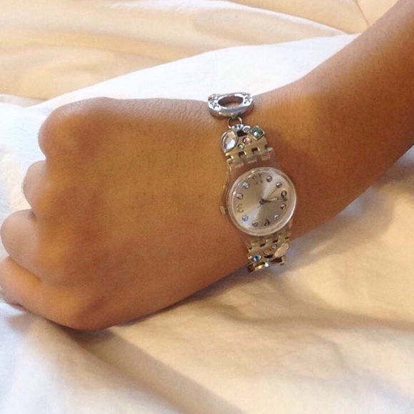 Swatch Crystal Bracelet Watch