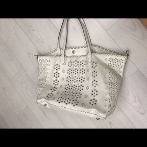 White Leather Valentino Bag