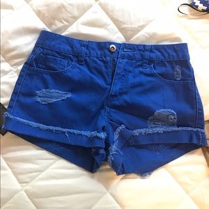 Forever 21 blue jean shorts