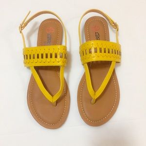 DbDk Yellow Sandals