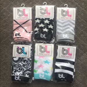 baby leggings 6 pack