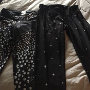 Reebok print workout leggings - $16 gets you both