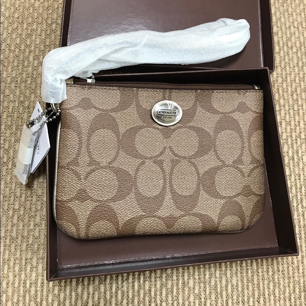 Coach wristlet