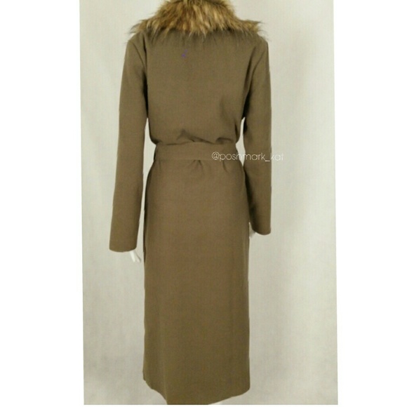 Long Wrap Coat - Picture 3 of 4