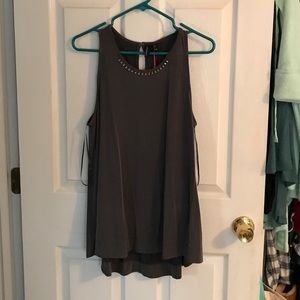 🎉HP🎉 Cynthia Rowley Jeweled Tank Top