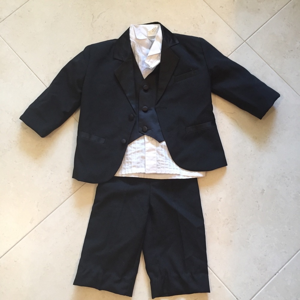 Toddler tuxedo