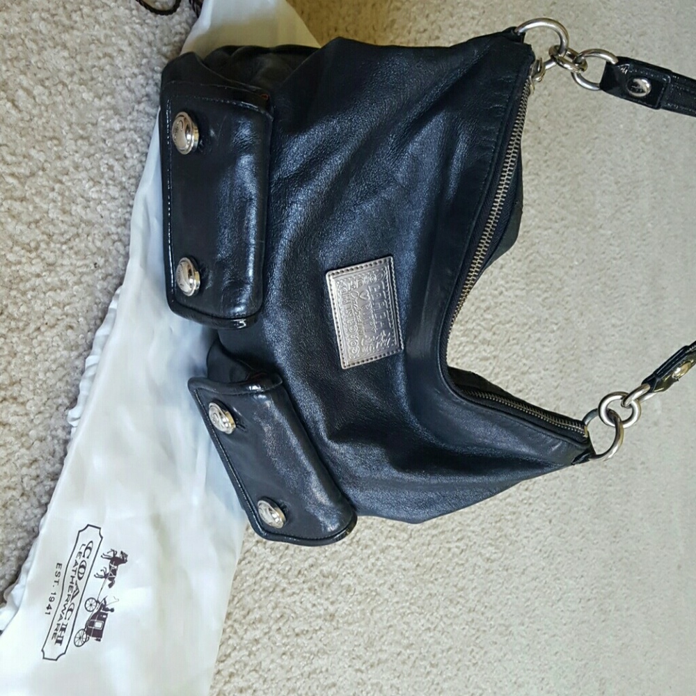 Coach purse with storage bag