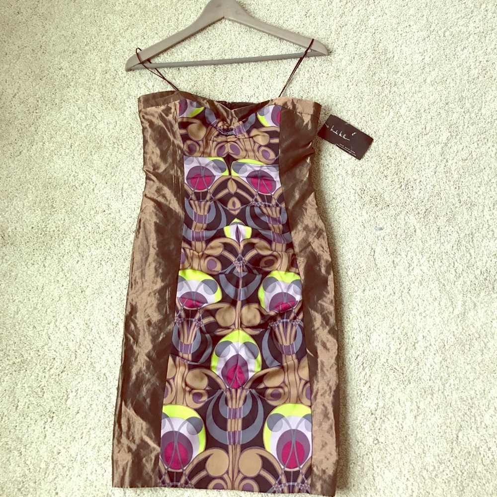 Authentic Nicole Miller Cocktail Dress NWT