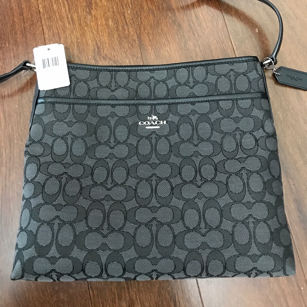 NWT Coach large crossbody bag.