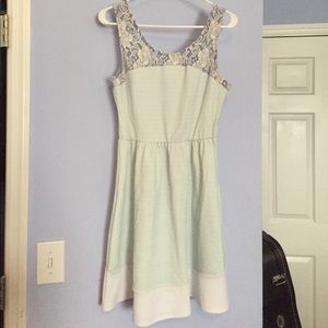Light blue casual dress