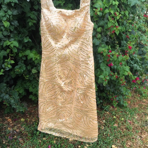 Gold Dress - Picture 3 of 3