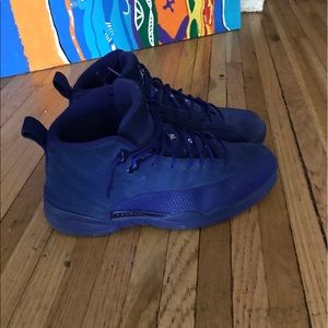 Air Jordan Suede Blue 12s