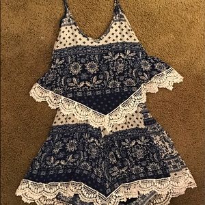 Romper- Orange Creek