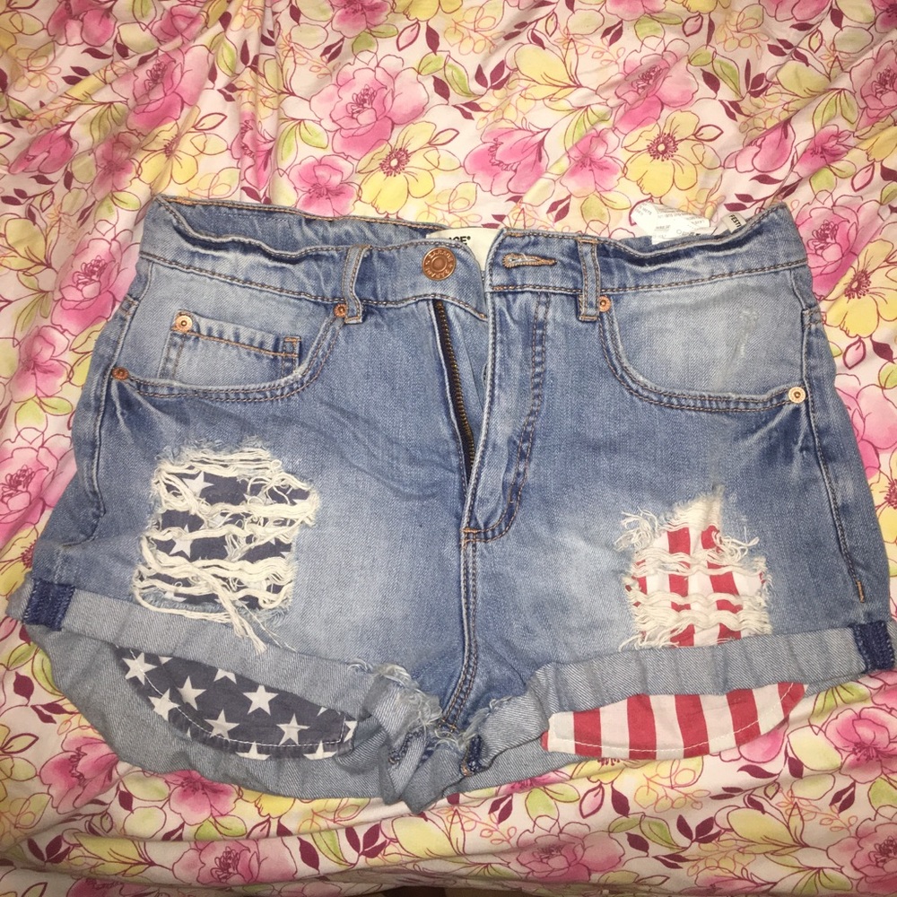 Juniors festival jean American shorts