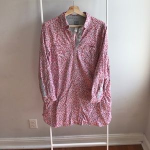 Flannel Floral Nighty