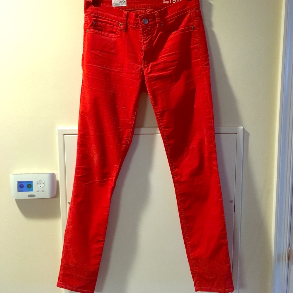 Gap red corduroy - size 25/0R