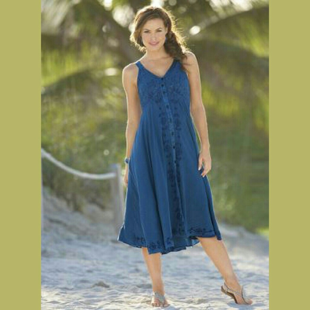 Monroe & Main mid length tank dress