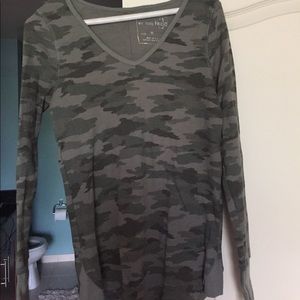 Long Sleeve Camo top