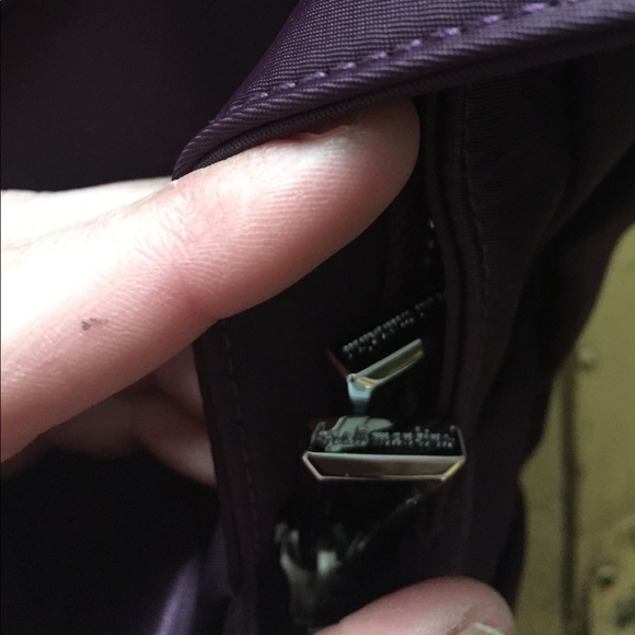 LN 7 FOR ALL MANKIND BRAND STRUCTURAL GEOMETRIC STYLE OVERSIZED BAG PURSE LARGE - Picture 3 of 5