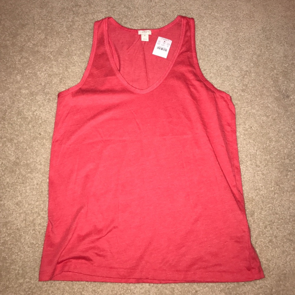 NWT j. Crew pink tank