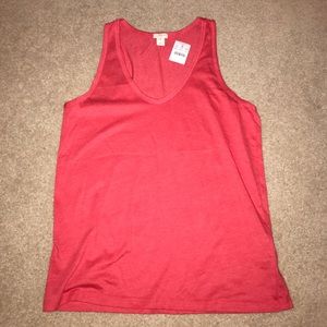 NWT j. Crew pink tank